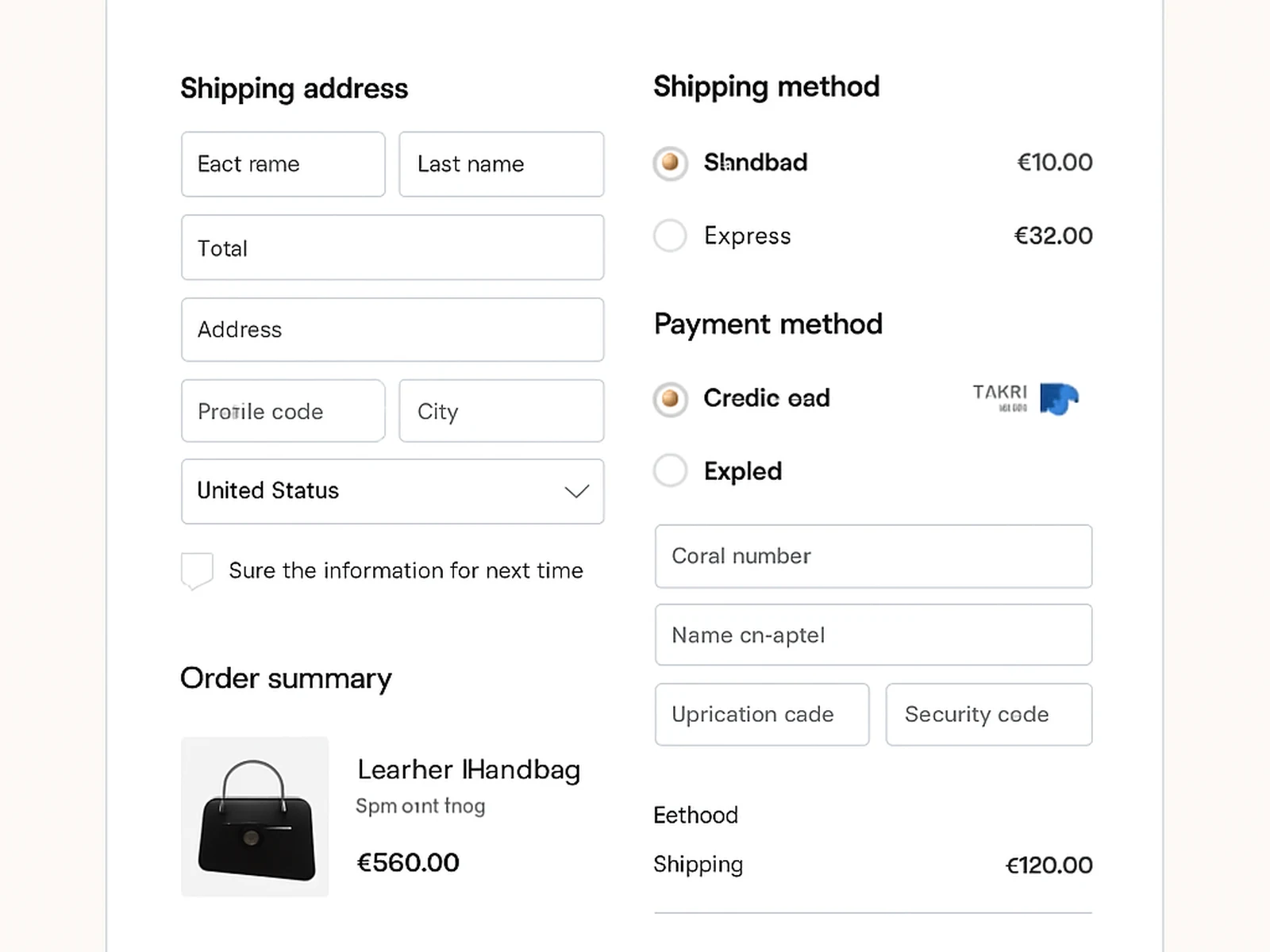Luxury E-Commerce detail